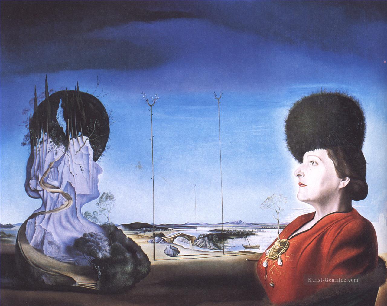 Porträt von Frau Isabel Styler Tas 1945 Surrealismus Ölgemälde